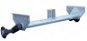 KNOTT Axle G 13 (1300 kg) foot spacing 1092 mm, high feet (4x100) - Trailer Axle