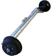 KNOTT Náprava GB 18 (1800 kg) rozstup pätiek 1300 mm, brzdové bubny (5× 112) - Náprava na vozík