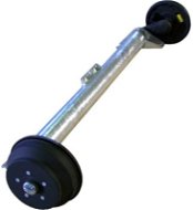 KNOTT Náprava GB 18 (1800 kg) rozstup pätiek 1500 mm, brzdové bubny (5× 112) - Náprava na vozík