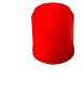 Valve Caps ACI Valve cap GP3a-04 plastic, red (set of 10 pcs) - Čepičky na ventilky
