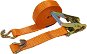ACI Clamping strap with ratchet, 5 t, double hooks - Rögzítő heveder