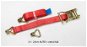 ACI Clamping straps for transporting vehicles via bicycle, 2 t, double hooks, 1 free hook, ratchet - Tie Down Strap