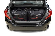 KJUST SET OF BAGS 5PCS FOR HONDA CIVIC SEDAN 2017+ - Car Boot Organiser