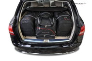KJUST MERCEDES-BENZ C COMBI 2014+ SET OF BAGS (4PCS) - Car Boot Organiser