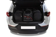KJUST SET OF BAGS SPORT 4PCS FOR OPEL GRANDLAND X 2017+ - Car Boot Organiser