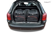 KJUST PEUGEOT 407 SW 2004-2011 SET OF BAGS (5PCS) - Car Boot Organiser