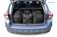 KJUST BAG SET AERO 4PCS FOR SUBARU IMPREZA 2017+ - Car Boot Organiser