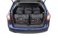 KJUST SET OF AERO BAGS 5PCS FOR VOLKSWAGEN PASSAT VARIANT 2005-2010 - Car Boot Organiser