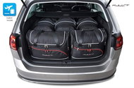 KJUST SET OF AERO BAGS 5PCS FOR VOLKSWAGEN GOLF VARIANT ALLTRACK 2015+ - Car Boot Organiser