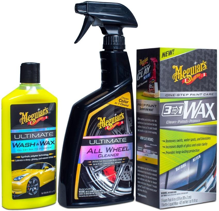 Meguiar's Essentials autóápoló készlet