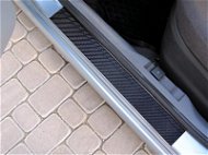 Alu-Frost Sill covers-carbon foil Hyundai Santa Fe III facelift - Car Door Sill Protectors