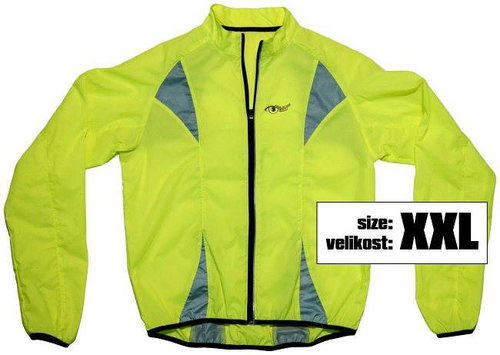 Compass reflective yellow jacket XXL SOR - Motorcycle Jacket - Main image