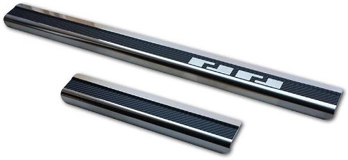 Alu-Frost Sill covers stainless steel+carbon Skoda Scala - Car