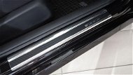 Alu-Frost Sill covers-stainless steel+carbon HONDA CIVIC X 4/5-door. - Car Door Sill Protectors