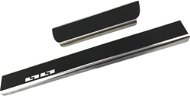 Alu-Frost Sill covers-stainless steel+carbon RENAULT CAPTUR II - Car Door Sill Protectors