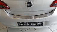 Alu-Frost Fifth door sill cover - stainless steel Opel Corsa E 3 door. - Boot Edge Protector