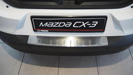 Alu-Frost Fifth door sill cover - stainless steel Mazda CX-3 - Boot Edge Protector