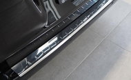 Alu-Frost Rear door sill cover - stainless steel, gloss BMW X3 M III (G01) - Boot Edge Protector