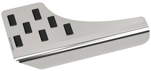 Alu-Frost Footrest - stainless steel, Dacia Duster - Foot Support - Main image