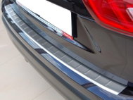 Alu-Frost Profiled stainless steel rear door sill cover HYUNDAI SANTA FE III facelift / SANTA FE IV - Boot Edge Protector
