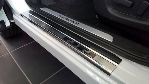 Alu-Frost Stainless steel sill covers for RENAULT Kadjar - Car Door Sill Protectors - Main image