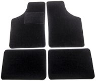 ACI textile carpets for FIAT 127, 71-82 black (set of 4 pcs) - Car Mats