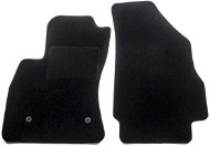 Autokoberce ACI textilné koberce pre FIAT Doblo 10-  čierne (2 sedadlá) sada 2 ks - Autokoberce