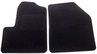 ACI textile carpets for FORD Transit Connect 03-09 black (2 seats) set of 2 pcs - Car Mats