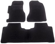 Car Mats ACI textile carpets for HONDA Civic 04-06 black (set of 3 pcs) - Autokoberce