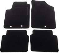 Autokoberce ACI textilné koberce pre HYUNDAI i10, 08-  čierne (sada 4 ks) - Autokoberce