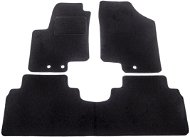 ACI textilné koberce pre HYUNDAI ix20, 10- čierne (súprava 3 ks) - Autokoberce