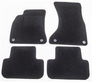 Car Mats ACI textile carpets for AUDI A4 07-12 black (set of 4 pcs) - Autokoberce