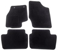 ACI textile carpets for CITROEN C4, 04-10 black (set of 4 pcs) - Car Mats