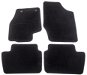 Autokoberce ACI textilné koberce pre CITROEN C4, 04-10  čierne (sada 4 ks) - Autokoberce