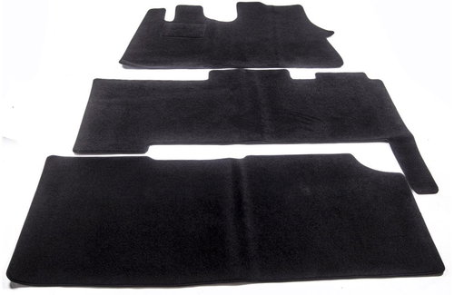 ACI textile carpets for CITROEN Jumper 02-06 black (9 seats, set of 3) - Car Mats - Main image