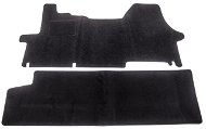 ACI textile carpets for CITROEN Jumper 06- black (6 seats, set of 2) - Car Mats