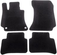 ACI textile carpets for MERCEDES-BENZ W212 “E“ 09- black (set of 4 pcs) - Car Mats