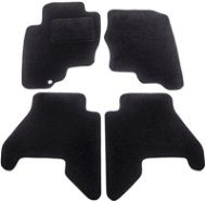 ACI textile carpets for NISSAN Pathfinder R51, 05 black (set of 4) - Car Mats