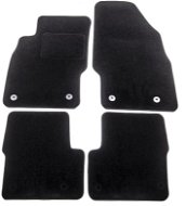 Autokoberce ACI textilné koberce pre OPEL Corsa 2006 – 2011 čierne (súprava 4 ks) - Autokoberce