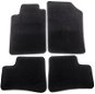 Autokoberce ACI textilné koberce pre PEUGEOT 206, 98-  čierne (sada 4 ks) - Autokoberce