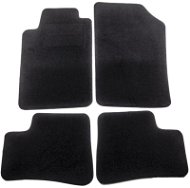 ACI textile carpets for PEUGEOT 206, 98- black (set of 4 pcs) - Car Mats