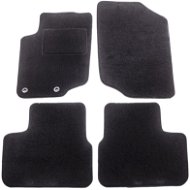 Car Mats ACI textile carpets for PEUGEOT 207, 06- black (set of 4) - Autokoberce