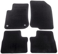 ACI textile carpets for PEUGEOT 208, 12- black (set of 4 pcs) - Car Mats