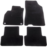 ACI textile carpets for RENAULT Fluence 10- black (set of 4) - Car Mats