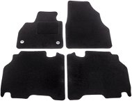 Car Mats ACI textile carpets for RENAULT Kangoo 08- black (set of 4 pcs) - Autokoberce