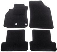 ACI textile carpets for RENAULT Mégane 08- black (set of 4) - Car Mats