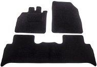 Car Mats ACI Textile Carpets for RENAULT Scenic / Grand Scenic 09- Black (Set of 3) - Autokoberce