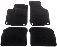 ACI textile carpets for SEAT Toledo 99-04 black (for round clips) set of 4 pcs - Car Mats