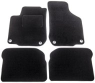 ACI textile carpets for SEAT Toledo 99-04 black (for oval clips) set of 4 pcs - Car Mats