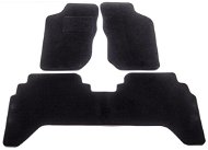 ACI textilné koberce pre TOYOTA Hilux 2WD 89-97  čierne (sada 3 ks) - Autokoberce